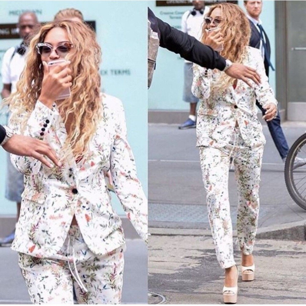 The Kooples ASO Beyonce Botanical Butterfly Blazer Jacket Size‎ XS